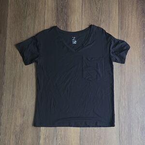 Kyte BABY Womens V-neck XS Black